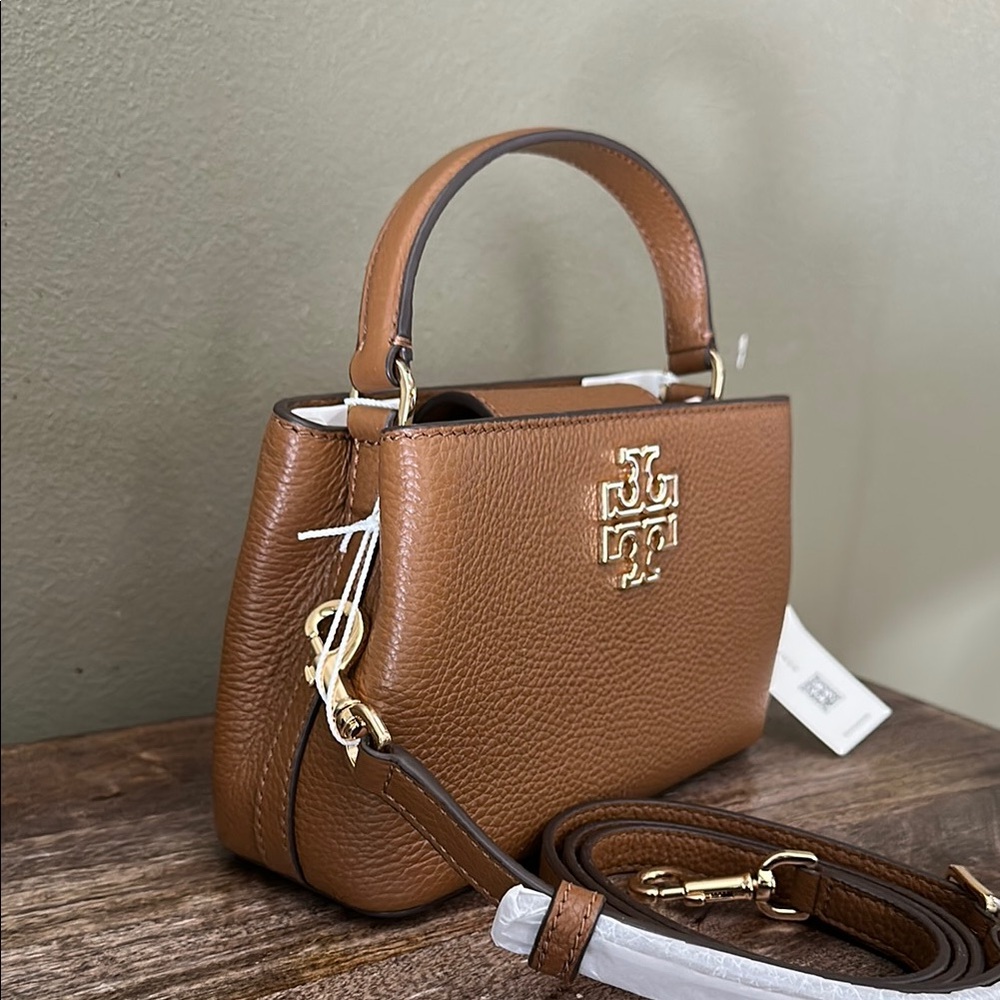 Tory Burch Britton satchel Leather Handbag - Picture 6 of 6